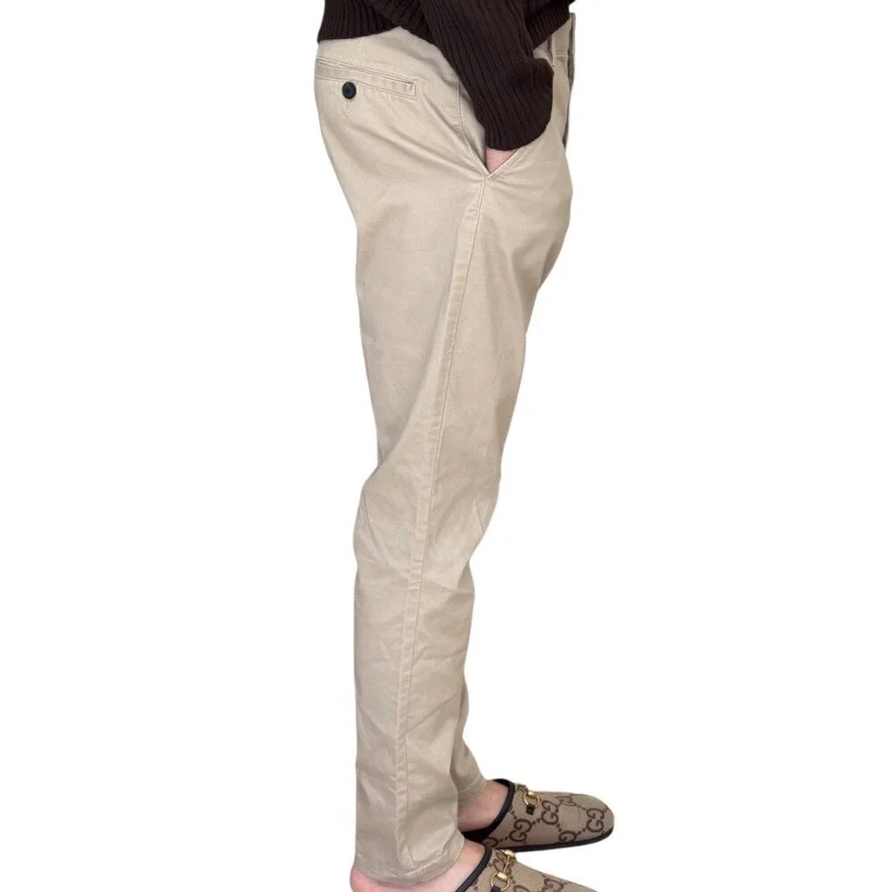 H&M Slim-Fit Men's Cotton Chinos Pants